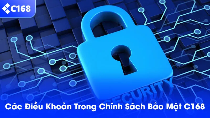 Chính sách bảo mật C168 quy định rõ ràng về các điều khoản