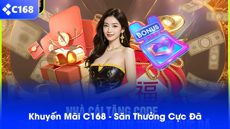 Khuyến mãi C168 săn thưởng cực chất