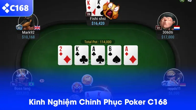 Kinh nghiệm chinh phục poker mà anh em cần nắm